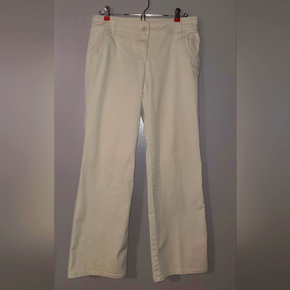 Ann Taylor Loft Wide Leg Trousers-Size 8
